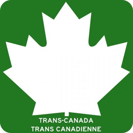 trans canada highway clip-art