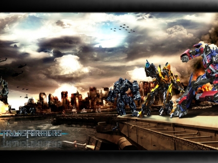 Transformers autobot vs decepticons films transformers fond d'écran