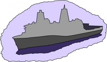 Transport Dock Ship Clip Art