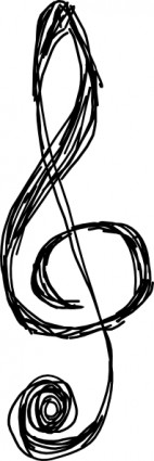 clefs Treble clip-art