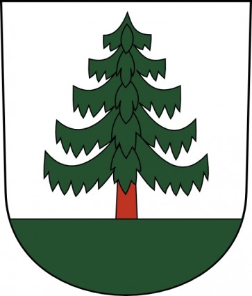 Baum Wappen ClipArt