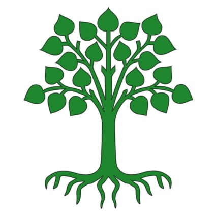 شجرة wipp لينداو شعار قصاصة فنية