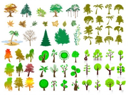 árvores vector series