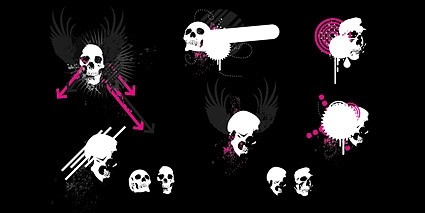 Trend Element Vector Skull And Wings