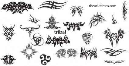 vecteurs tribales