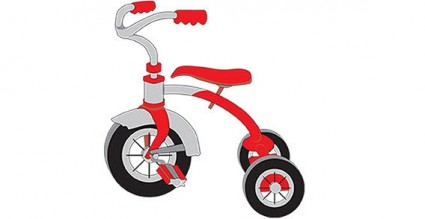 grafica vettoriale triciclo