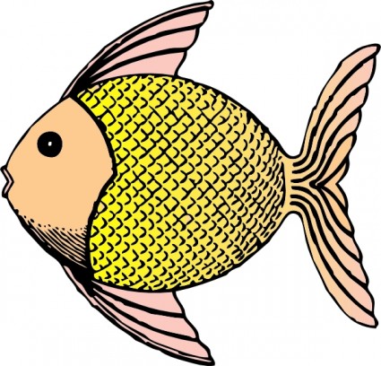 熱帯の魚のクリップアート
