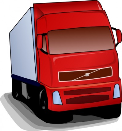 image clipart camion wheeler