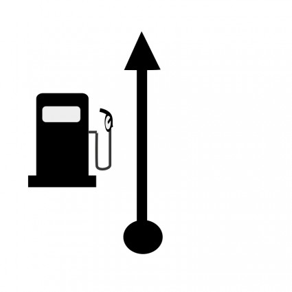 TSD pompa di benzina sulla vostra sinistra