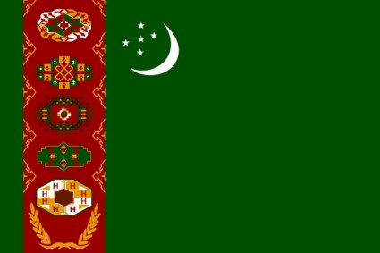 clipart do Turquemenistão