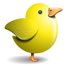 Twitter uccello giallo