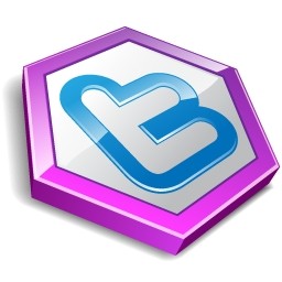 Twitter hexa púrpura