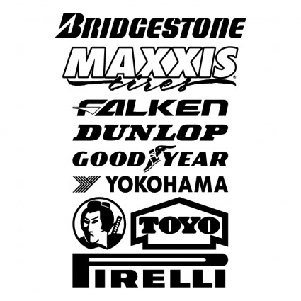 logotipos de neumático