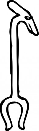 UAS egyptiann symbol clipart