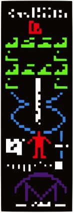 UFO alien mensagem clip art