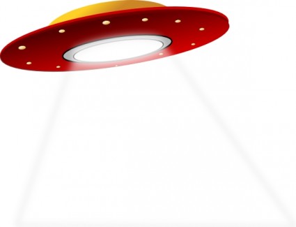 UFO statek kosmiczny obcych clipart