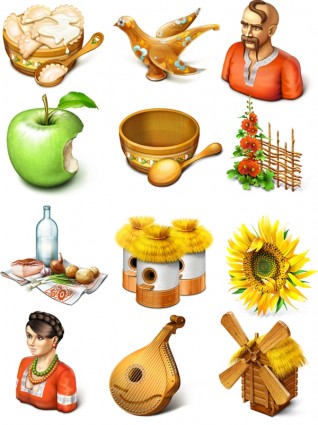 Ukrainian Motifs Icons Icons Pack