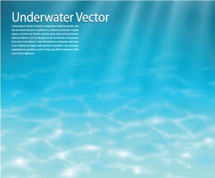 Underwater latar belakang vektor