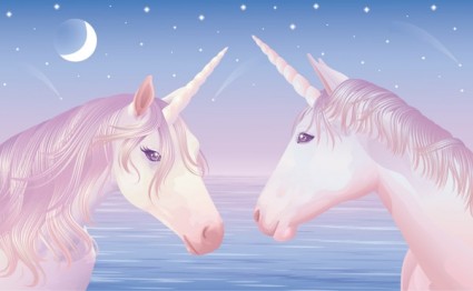 clip art de unicornio