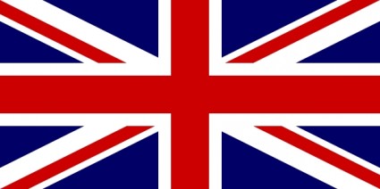 イギリス国旗をクリップアートします。