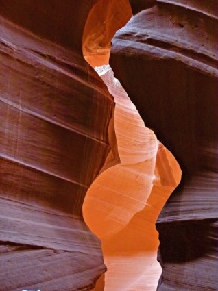 Upper antelope slot canyon page in arizona