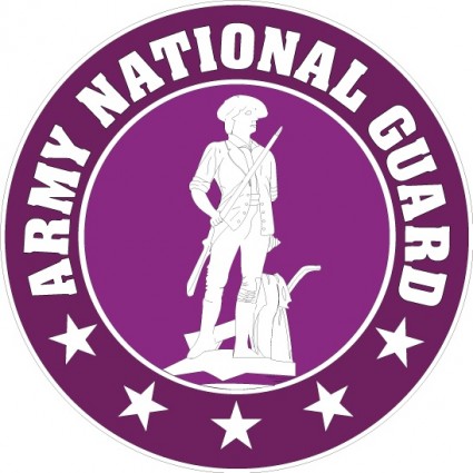 Noi logo della guardia nazionale dell'esercito