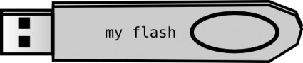 clipart de disco flash USB