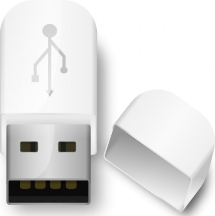 USB błysk przejażdżka clipart