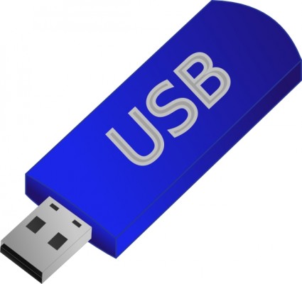 USB błysk przejażdżka clipart
