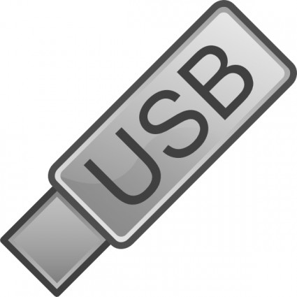 USB lecteur flash icône clipart