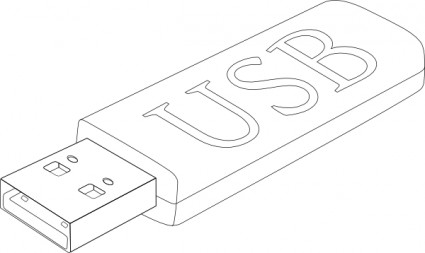 USB Stick Clip-art