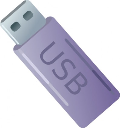 USB thumbdrive flash memori penyimpanan clip art