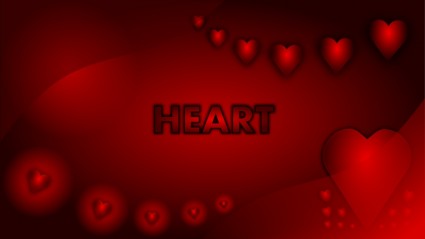 Valentine trái tim hình nền
