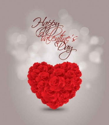 Valentine S Day Rose Heart Vector Graphcis