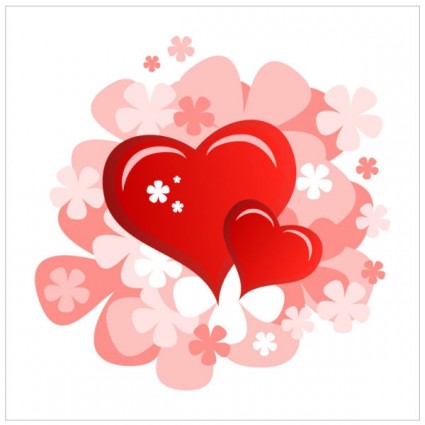 valentine39s 日 heartshaped 卡向量