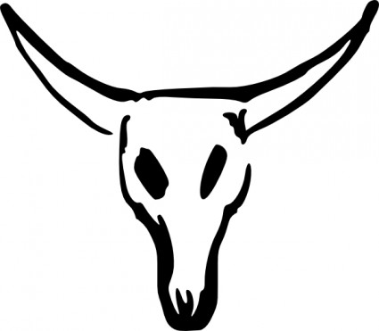 ClipArt cranio del mucca valessiobrito