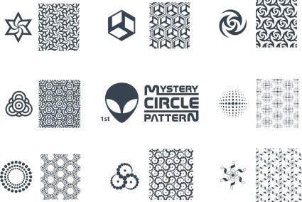 variedad de vectores de patrón de azulejos