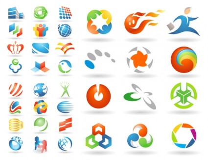 Vielzahl von Vektor Grafiken logo