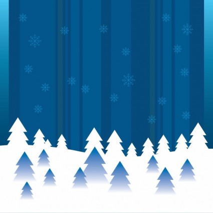 Vector hiver abstract background