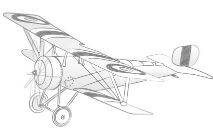 Vektor-Flugzeug