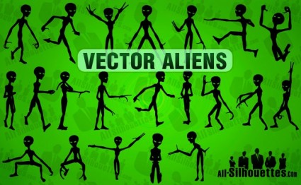 vector người ngoài hành tinh