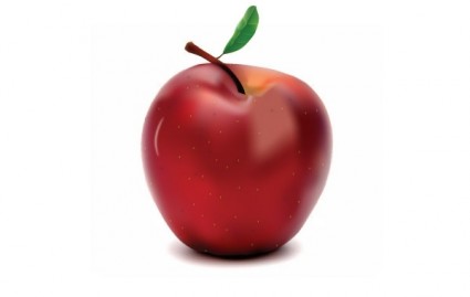 jabłko wektor