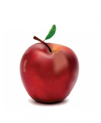 Vektor-Apfel