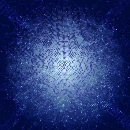 sfondo di mosaico vettoriale blu