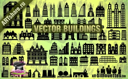 vector tòa nhà
