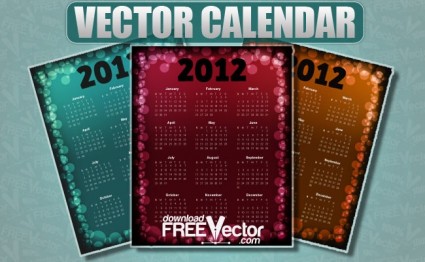 Vektor-Kalender für