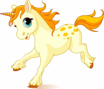 Vektor-Cartoon-pony