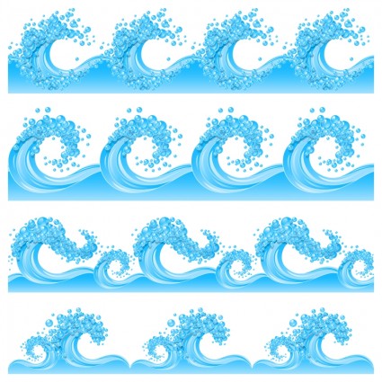 Vector Cartoon Spray Patterns