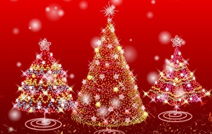 árvore de Natal do vetor