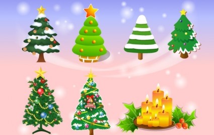 albero di Natale vettoriali